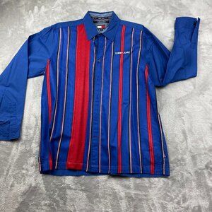 Vintage Tommy Jeans Long Sleeve Button Down Shirt Men's Medium